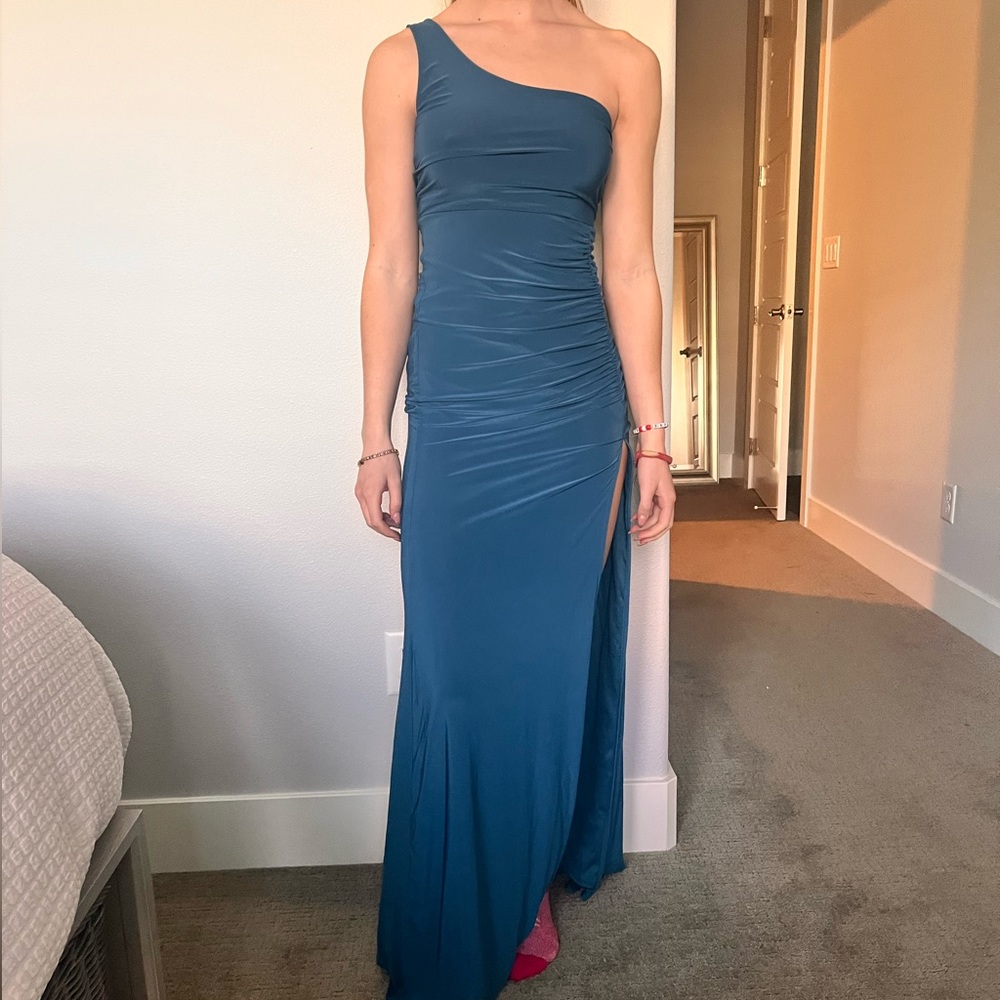 Blue Maxi Windsor Dress